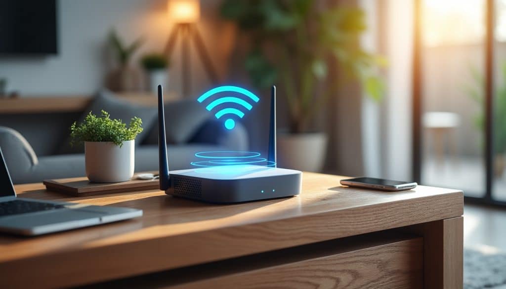 Code ou se trouve la clé WiFi Freebox : améliorer le signal