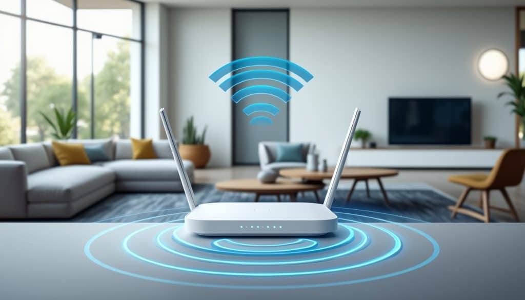 Freebox révolution WiFi 5GHZ ou 2.4 GHz : couverture et débit