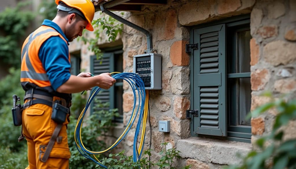 Comment installer la fibre dans une maison ancienne ?