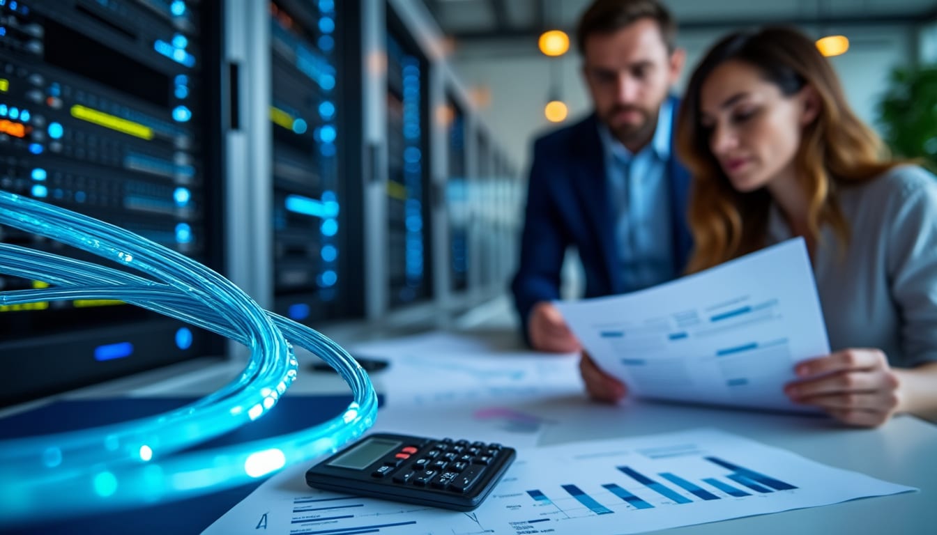 Transmission de données par fibre optique : budget et prestataires
