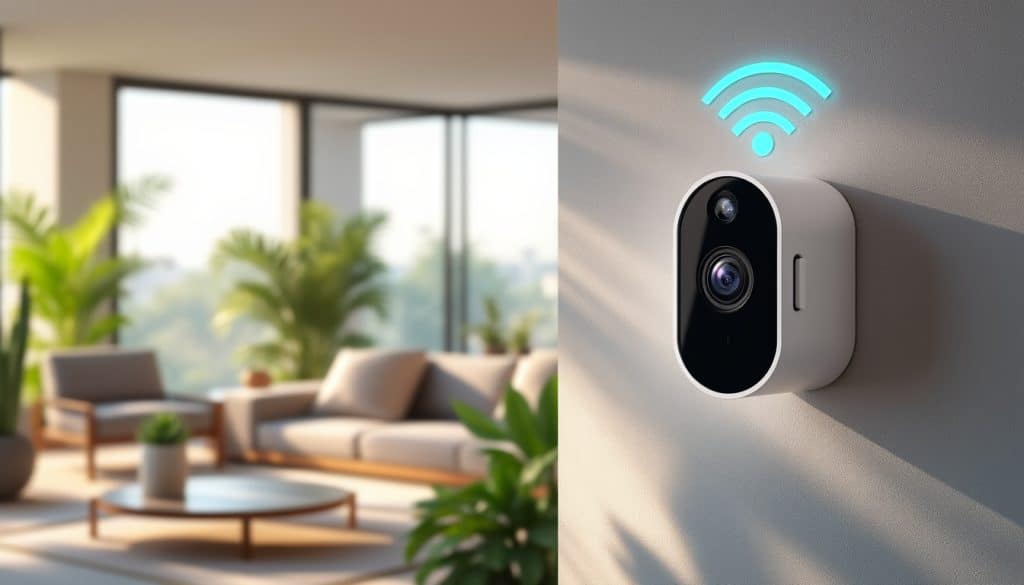 WiFi smart caméra notice en français : améliorer le signal