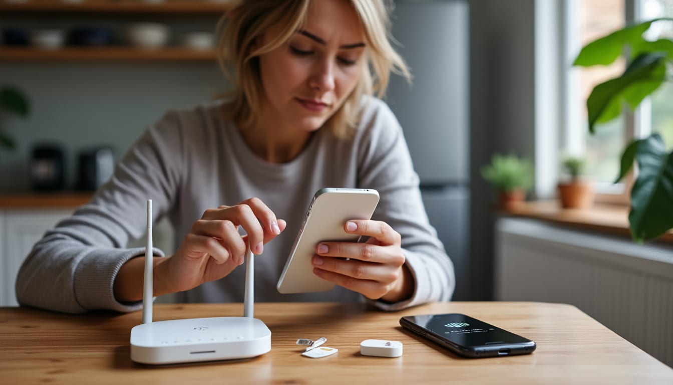 Non enregistré sur le reseau free : en pratique
